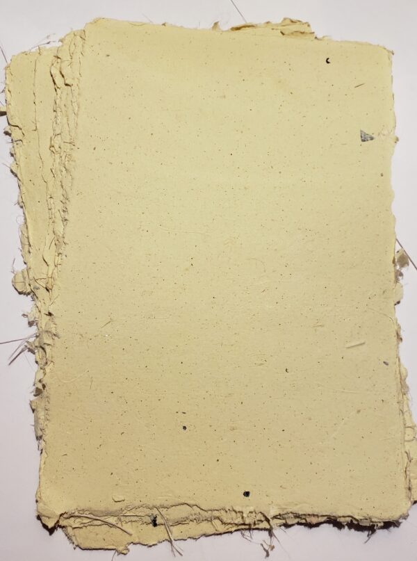 plain yellow paper sheets